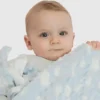 Bamboe Little Blue Cozy Cloud-deken