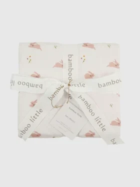 Bamboe Little Bunny-babydeken