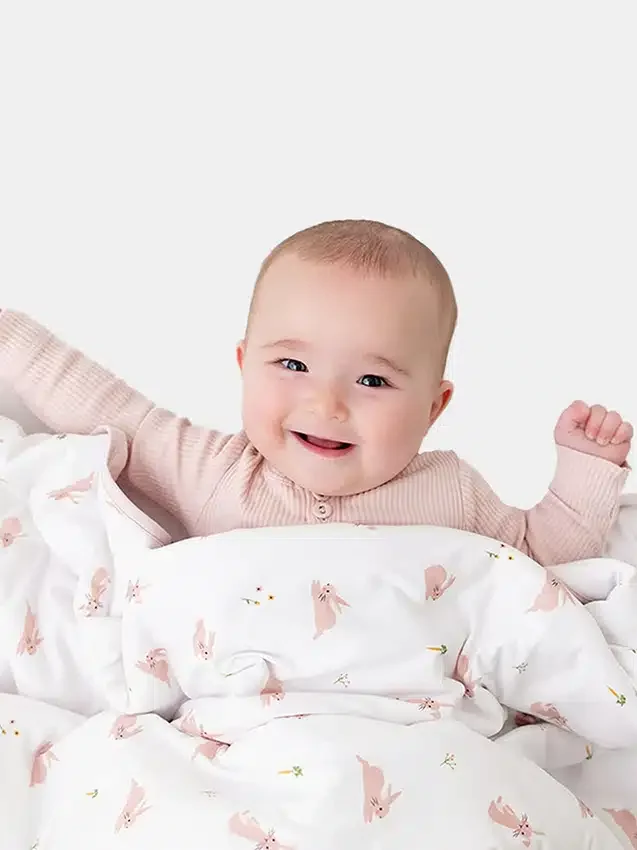 Bamboe Little Bunny-babydeken