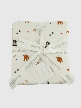 Bamboe Little Dogs-babydeken