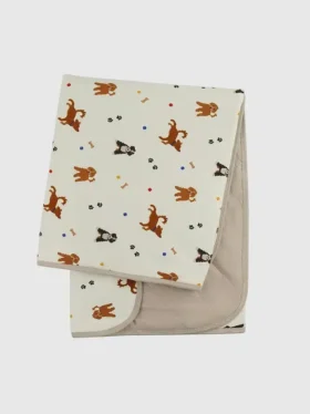 Bamboe Little Dogs-babydeken