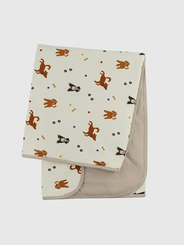 Bamboe Little Dogs-babydeken