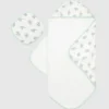 Bamboe Little Elephant-handdoekenset met capuchon