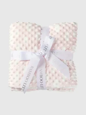 Bamboe Little Pink Cozy Cloud-deken