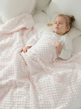 Bamboe Little Pink Cozy Cloud-deken