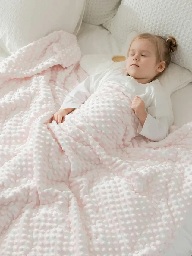 Bamboe Little Pink Cozy Cloud-deken