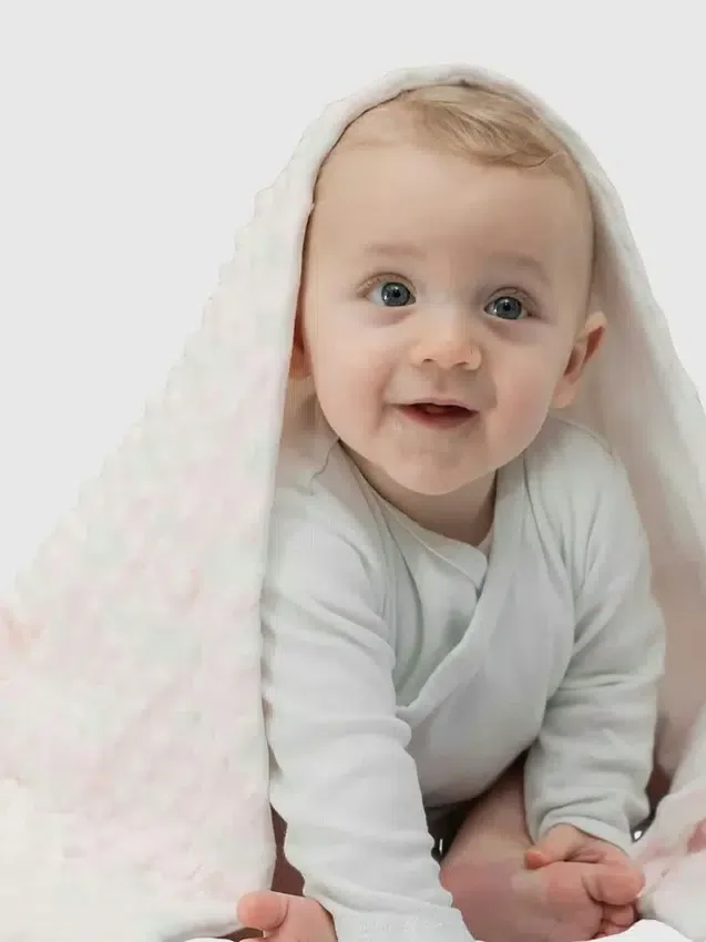 Bamboe Little Pink Cozy Cloud-deken