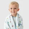 Bamboe Little Trucks-babydeken