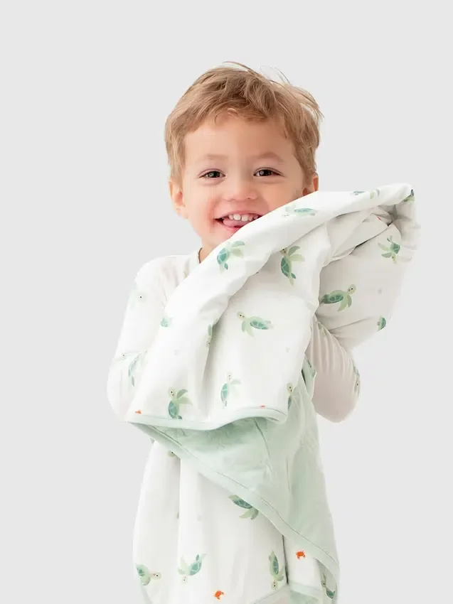 Bamboe Little Turtle-babydeken