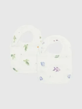 Bamboe Little Turtle slabbetjesset