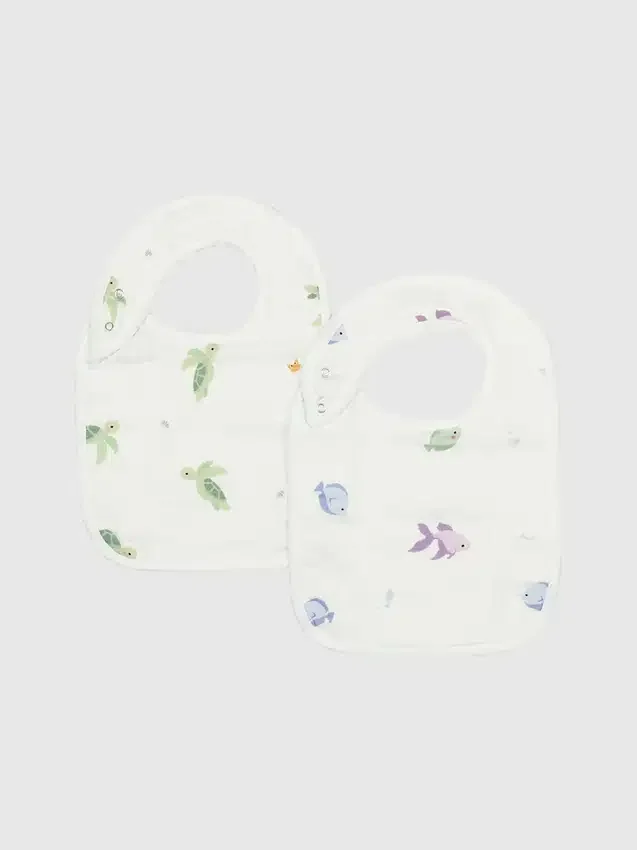 Bamboe Little Turtle slabbetjesset