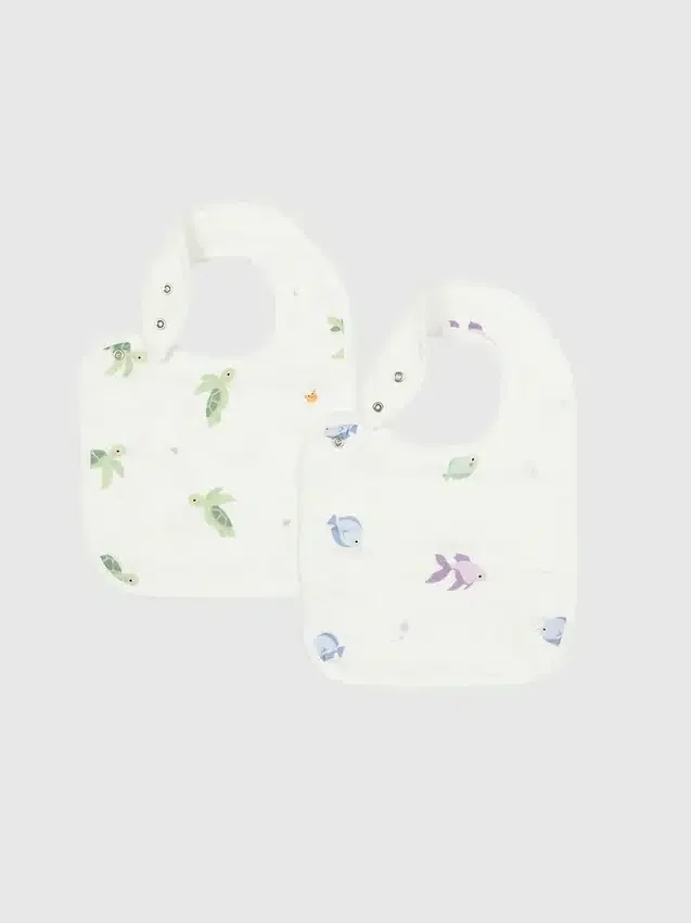 Bamboe Little Turtle slabbetjesset