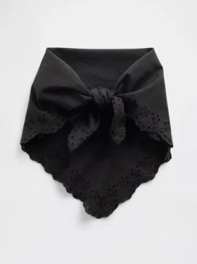 Bandana-sjaal van 100% katoen met oogjes