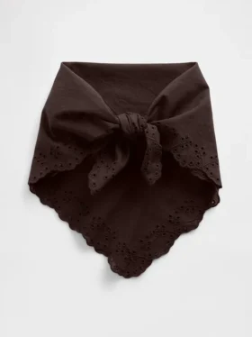 Bandana-sjaal van 100% katoen met oogjes