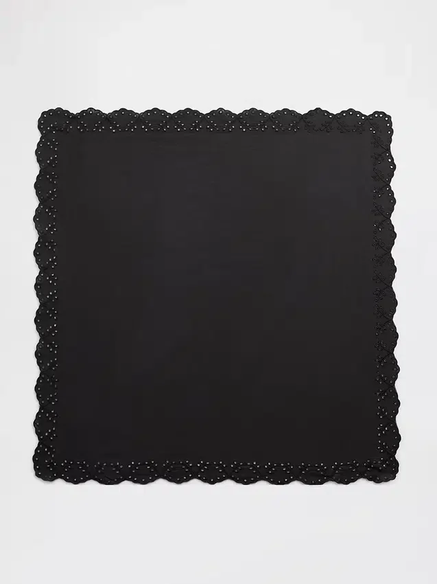 Bandana-sjaal van 100% katoen met oogjes