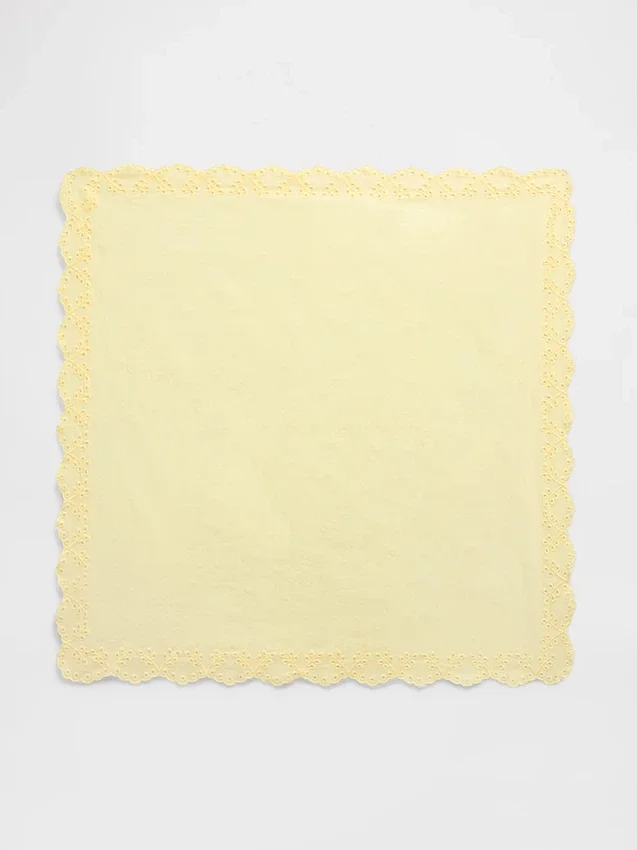 Bandana-sjaal van 100% katoen met oogjes