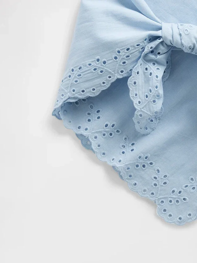 Bandana-sjaal van 100% katoen met oogjes