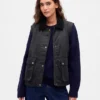 Barn-vest van gewaxt canvas