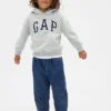 Barrel-jeans met elastische tailleband voor Baby & Peuter