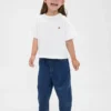 Barrel-jeans met elastische tailleband voor Baby & Peuter