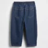 Barrel-jeans met elastische tailleband voor Baby & Peuter