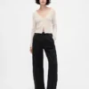 Barrel-Jeans met hoge taille
