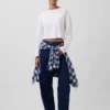 Barrel-Jeans met hoge taille