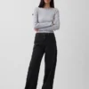 Barrel-Jeans met hoge taille