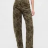 Barrel-Jeans met hoge taille