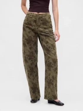 Barrel-Jeans met hoge taille