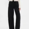 Barrel-Jeans met hoge taille