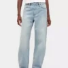 Barrel-Jeans met hoge taille