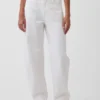 Barrel-Jeans met hoge taille