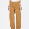 Barrel-Jeans met hoge taille