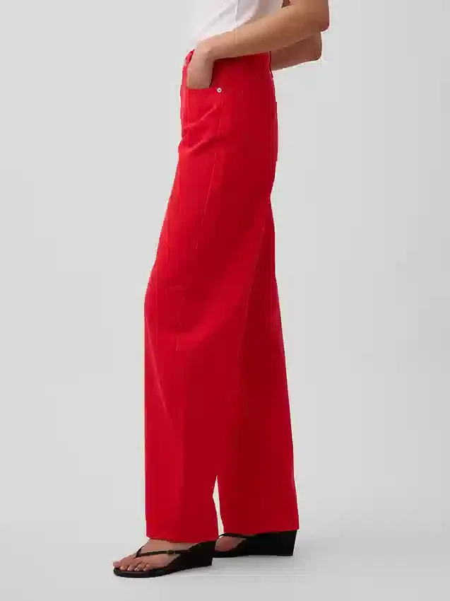 Barrel-Jeans met hoge taille