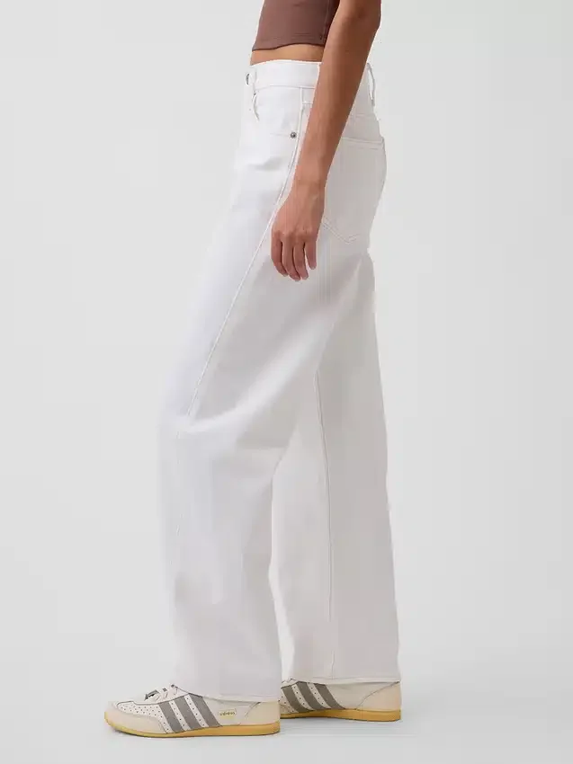 Barrel-Jeans met hoge taille