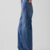 Barrel-Jeans met hoge taille