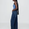 Barrel-Jeans met hoge taille