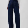 Barrel-Jeans met hoge taille