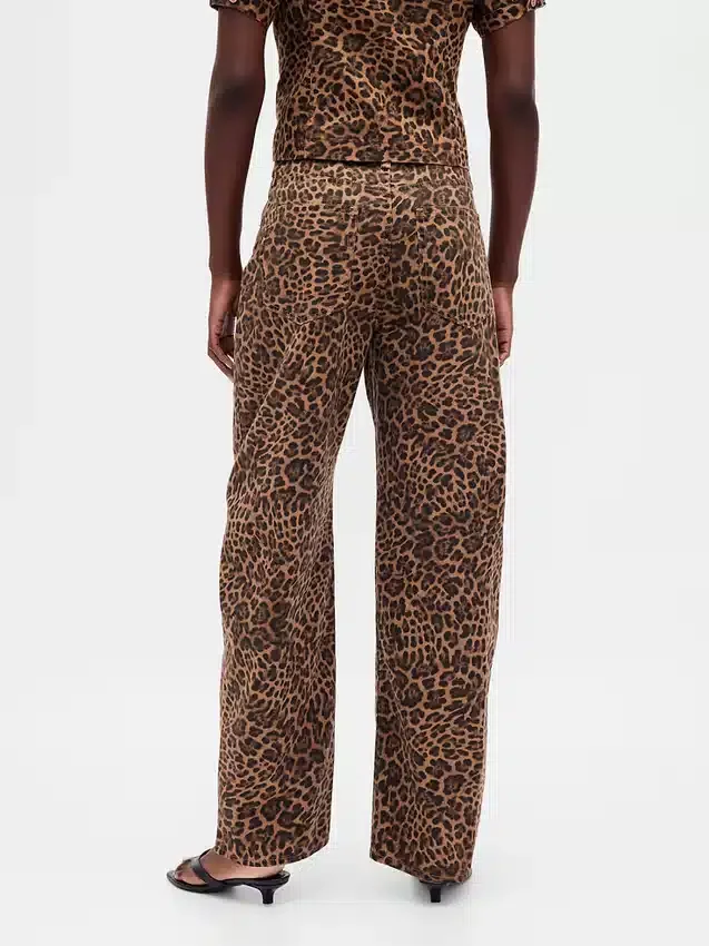 Barrel-Jeans met hoge taille