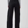 Barrel-Jeans met hoge taille