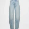 Barrel-Jeans met hoge taille