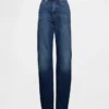 Barrel-Jeans met hoge taille
