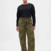 Barrel-Jeans met hoge taille