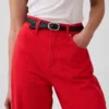 Barrel-Jeans met hoge taille