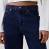 Barrel-Jeans met hoge taille