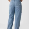 Barrel-Jeans met hoge taille