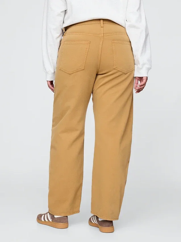 Barrel-Jeans met hoge taille