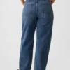 Barrel-Jeans met hoge taille