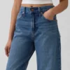 Barrel-Jeans met hoge taille